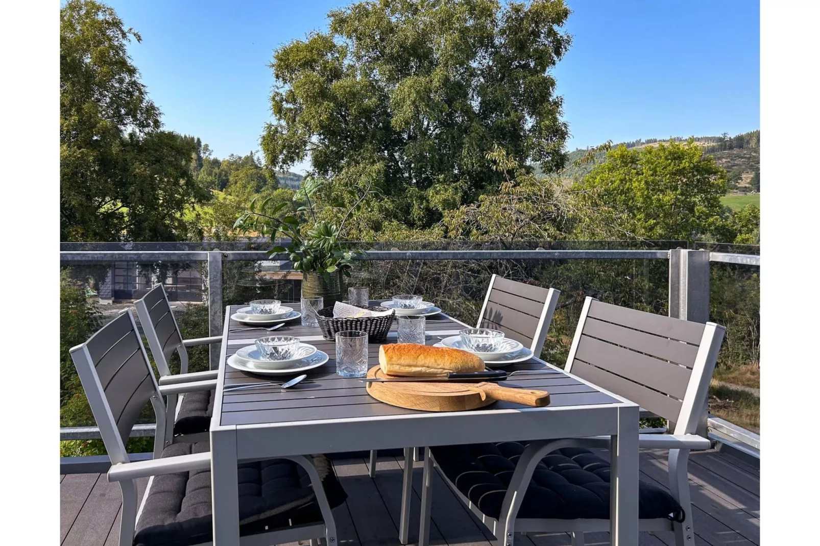 Residenz Zuschen A-Terrasbalkon