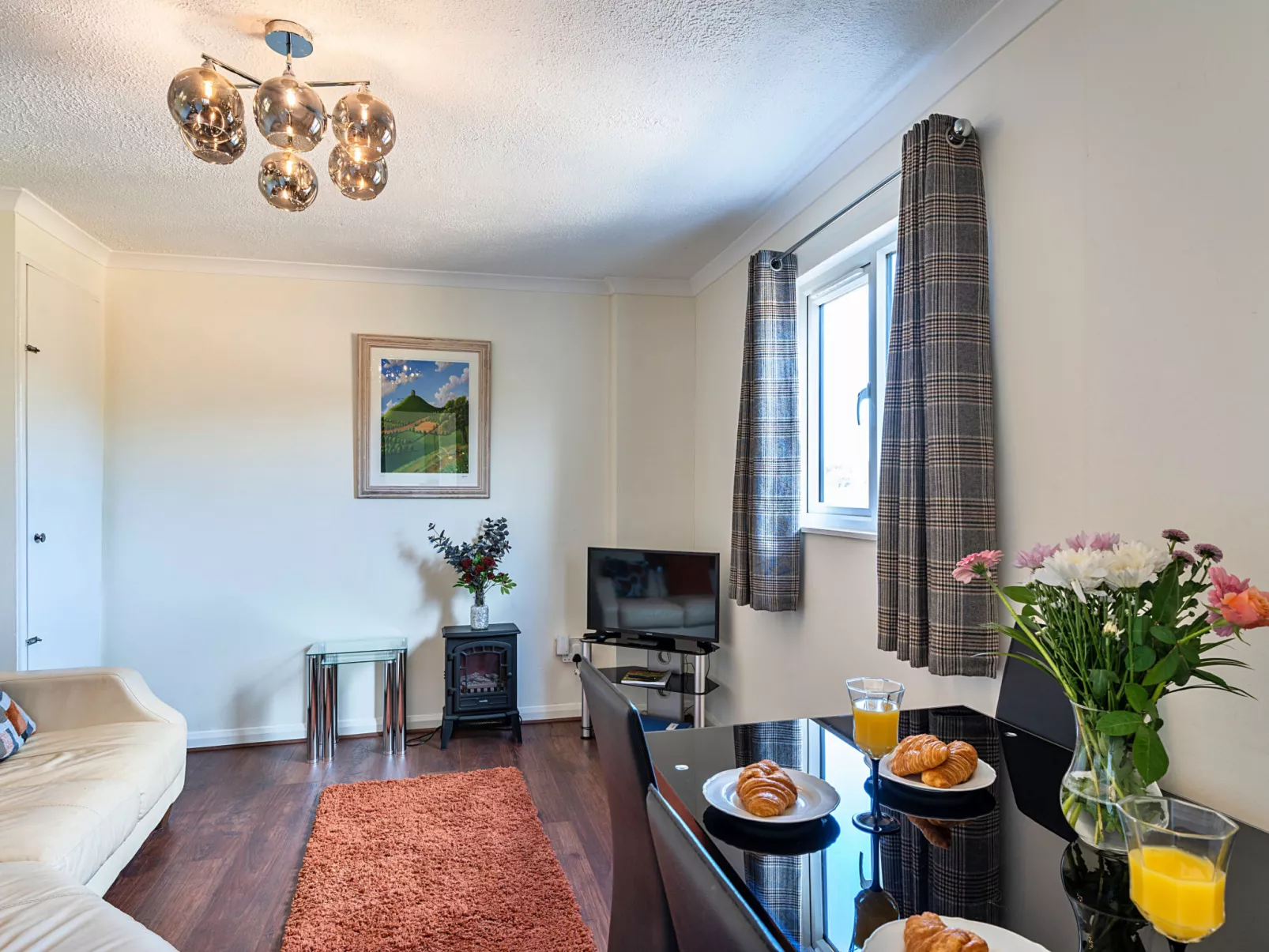 The Annexe at Rosebud Cottage-Binnen