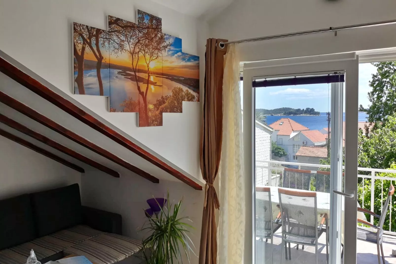 Apartments Clementina Sunrise-Two Bedroom Apartment with Terrace and Sea View (BIG)-Binnen