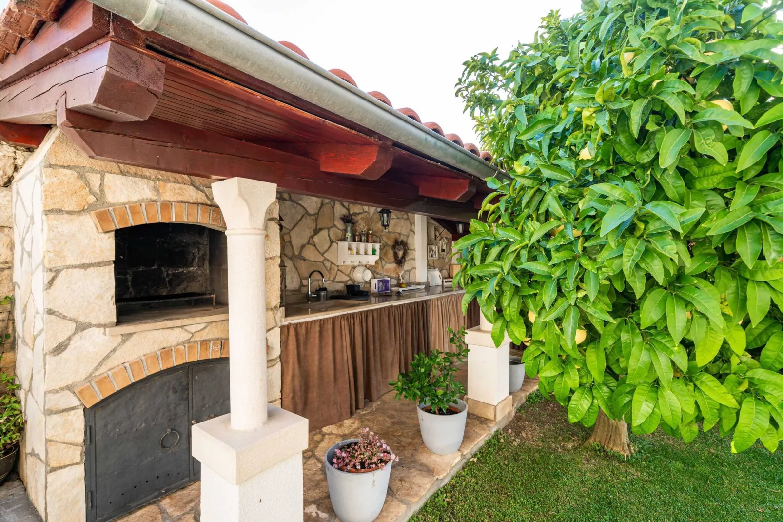 Villa Vista Old Town - Four Bedroom House with Terrace and Sea View-Buitenlucht