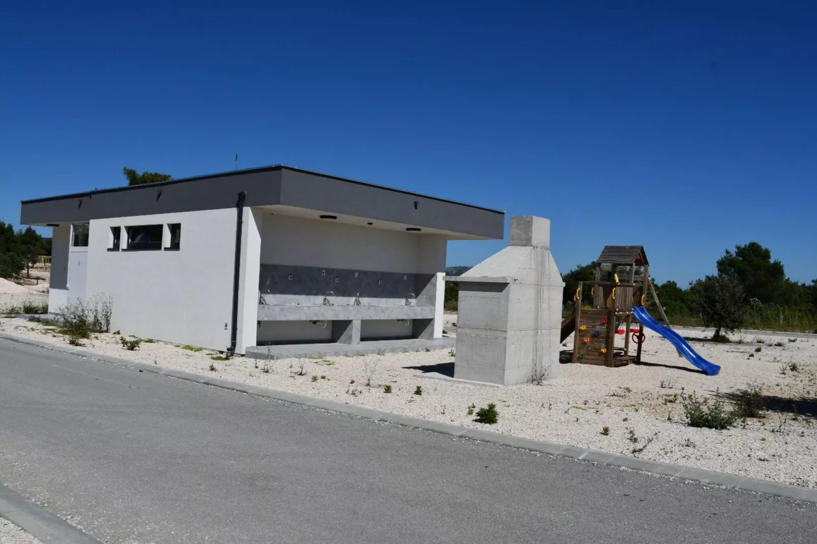 Mobile Home With Terrace And Sea View (Allegro)-Buitenlucht