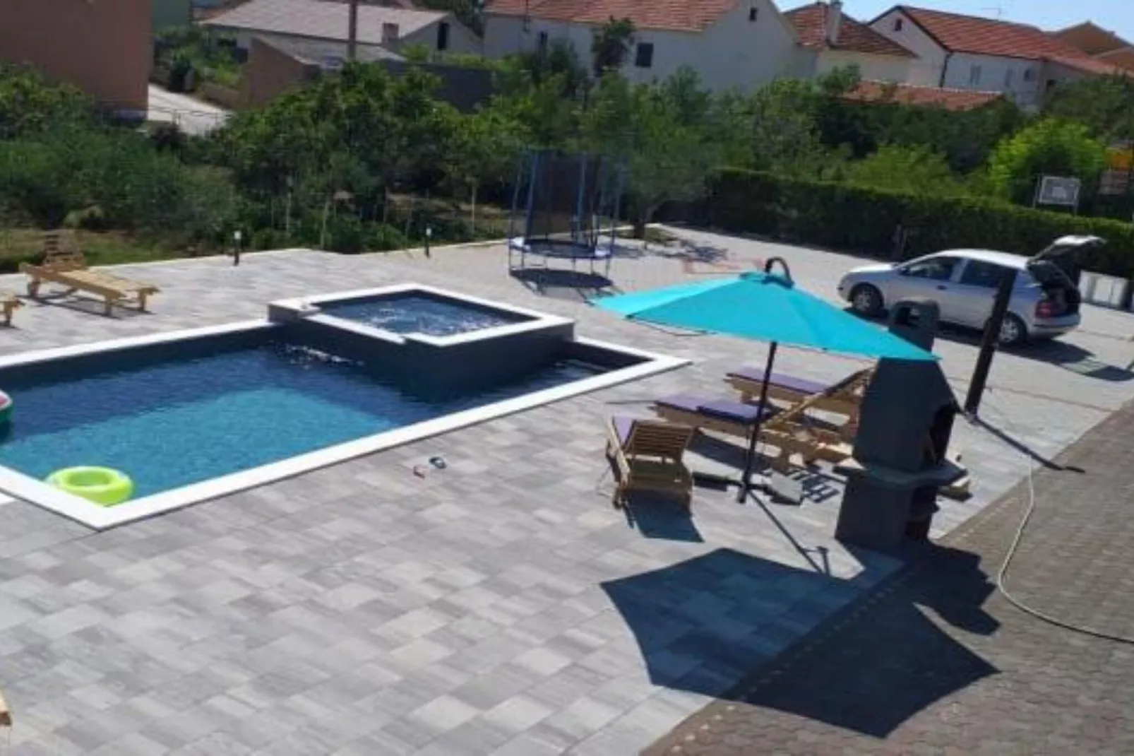 Apartments Franica with Heated Pool and Hot-Tub - One Bedroom Apartment with  Balcony-Zwembad