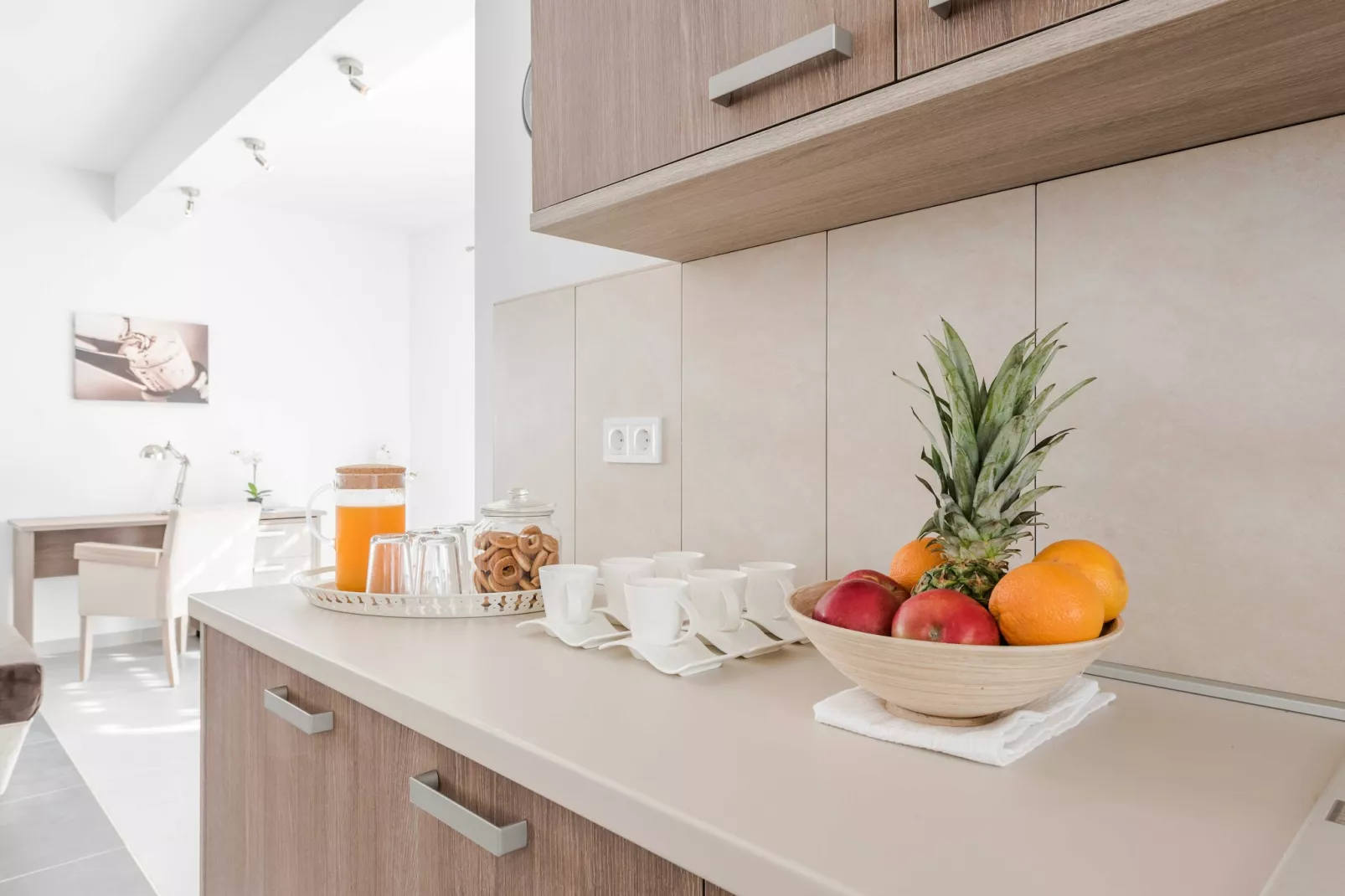 Luxury Escape with Swimming Pool & Modern Design - Four Bedroom Villa with Sea View and Private Pool ( Villa 8)-Keuken