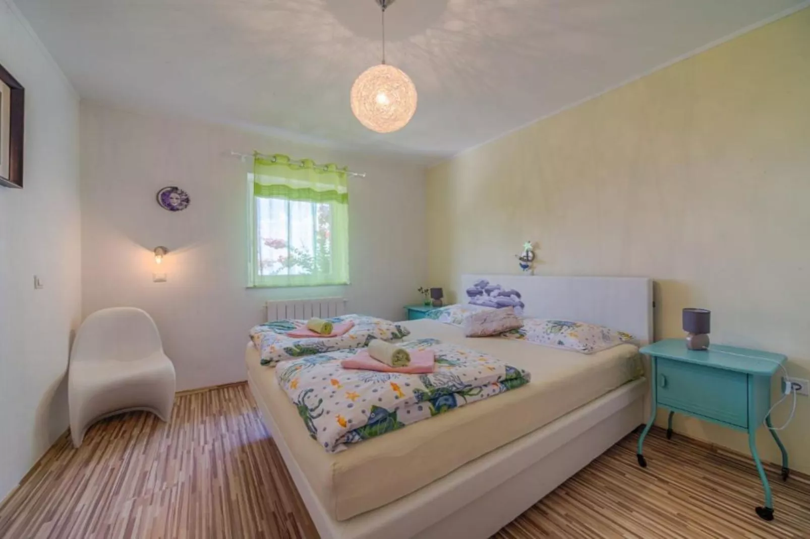 Apartments Melanie - Oprić Hills Studio apartment with balcony (C)-Slaapkamer