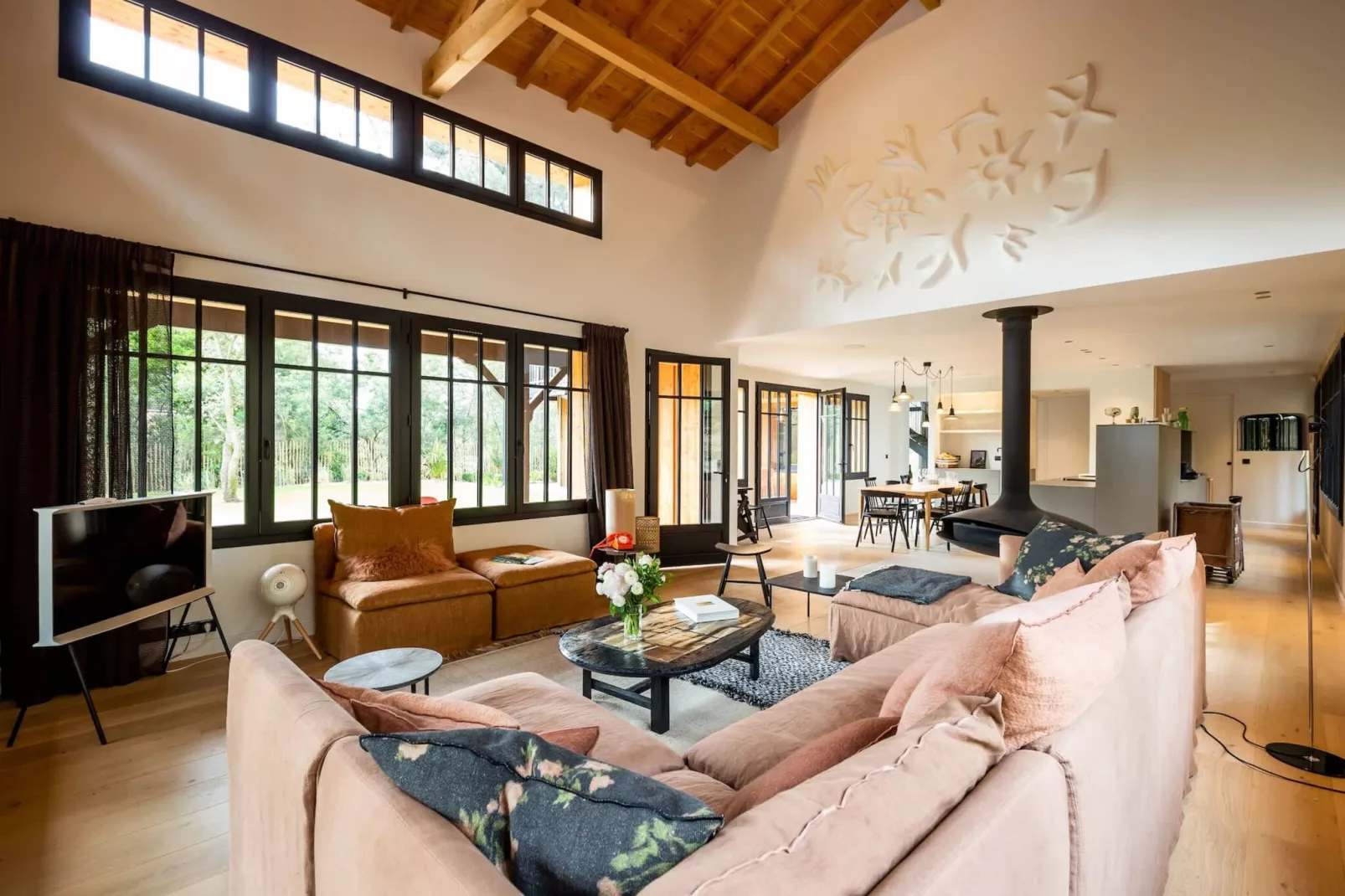 Villa Sylvestre-Woonkamer