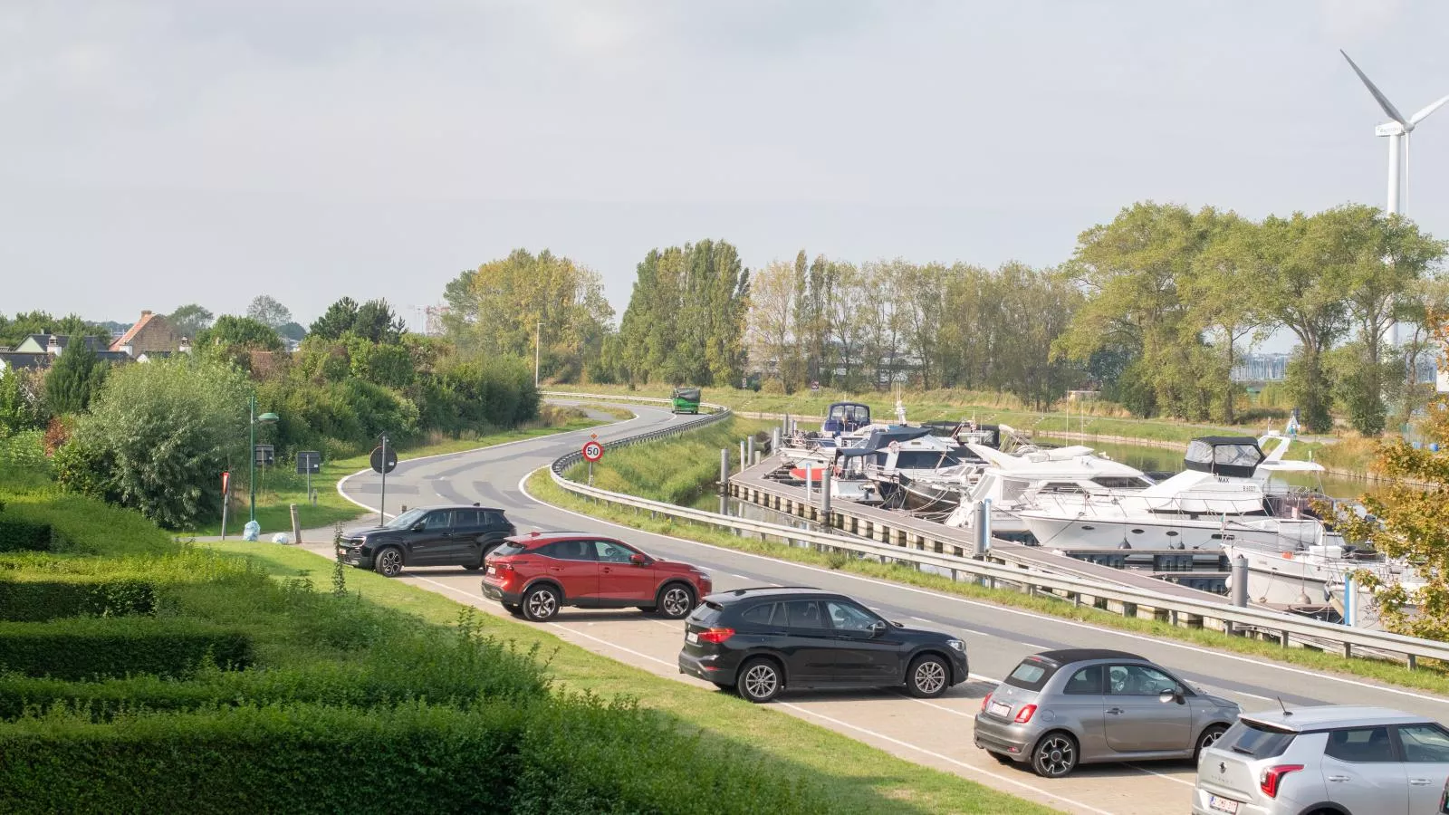 Nieuwendamme 40C-Gebieden zomer 1km