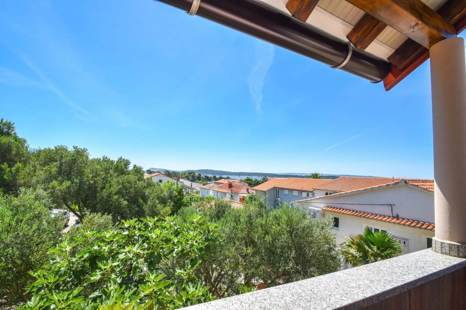 Apartments Jaklin -  Studio Apartment with Balcony and Sea View C-Uitzicht