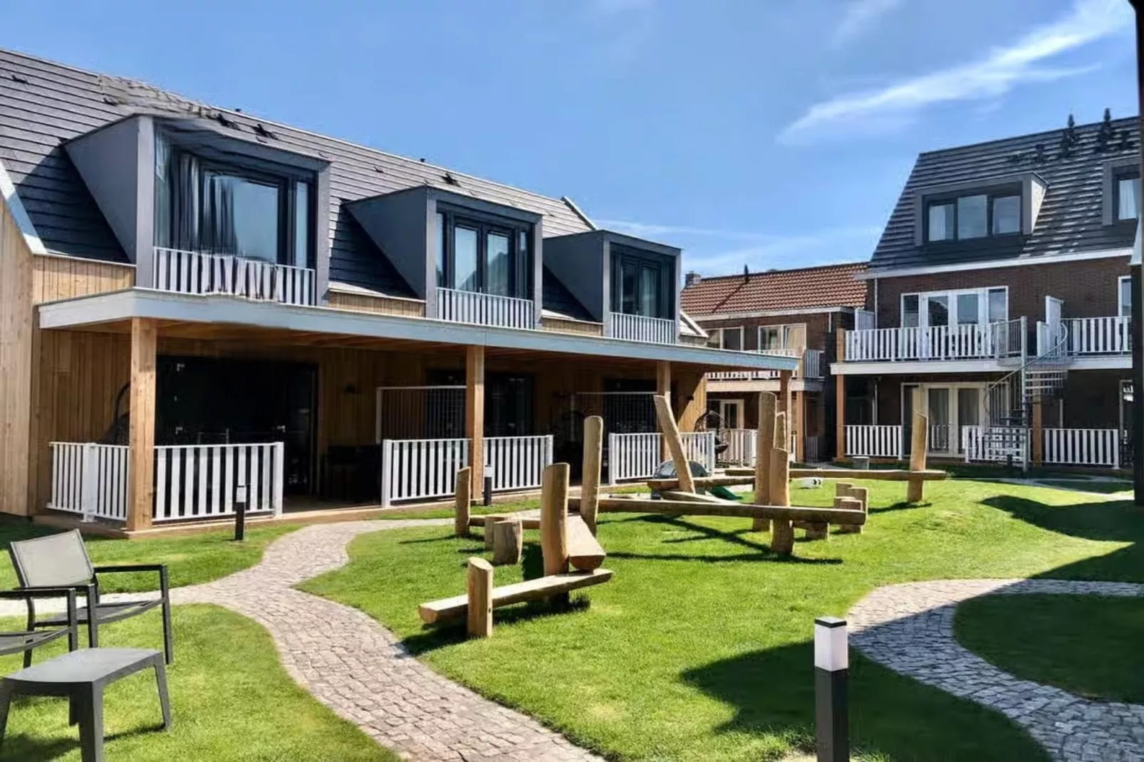 Plein 40 Lodge 6 - Tuinen zomer
