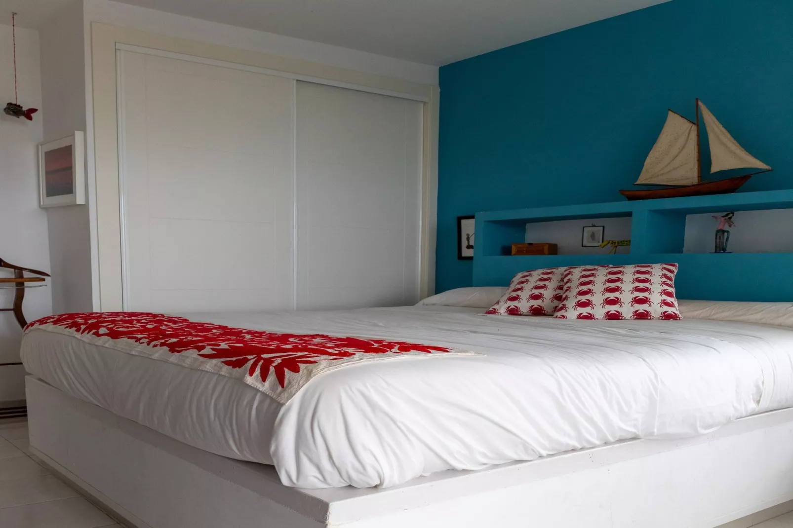 CT 385 AL - Faro's Soulrise Villa - Mojacar - Pool & Artistic Flair close to the Beach-Slaapkamer