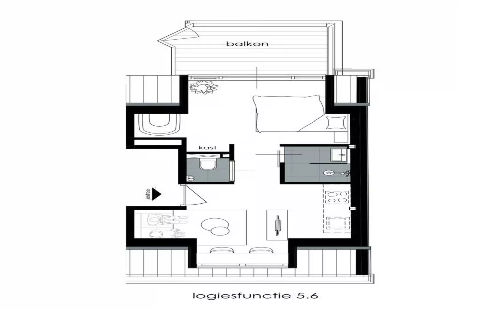 Plein 40 Lodge 13 - New - Plattegrond