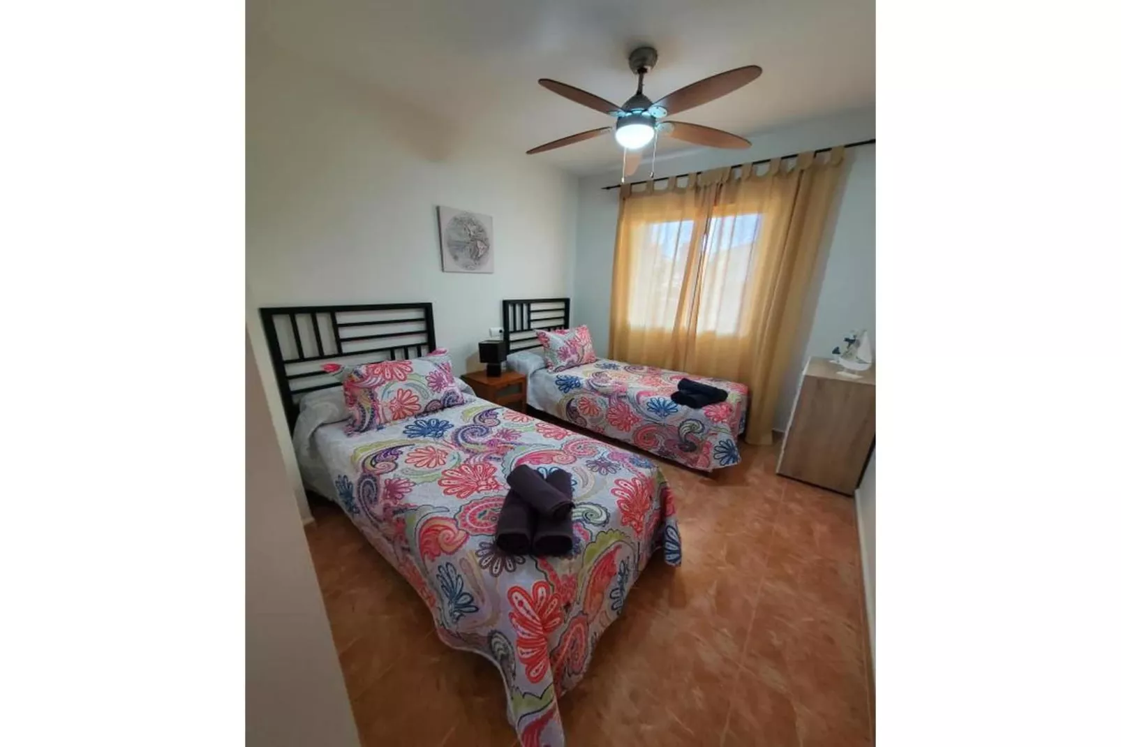 CT 351 AL - Faro's Atico Duplex con piscina privada - Vera Playa-Slaapkamer