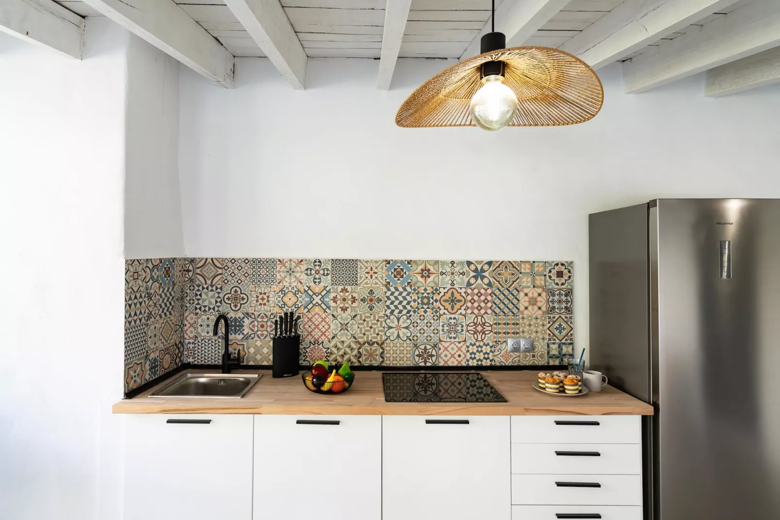 CT 390 - Faros Zen Ohm & Yoga Retreat - Cortijo Pura Paz in Casarabonela-Keuken