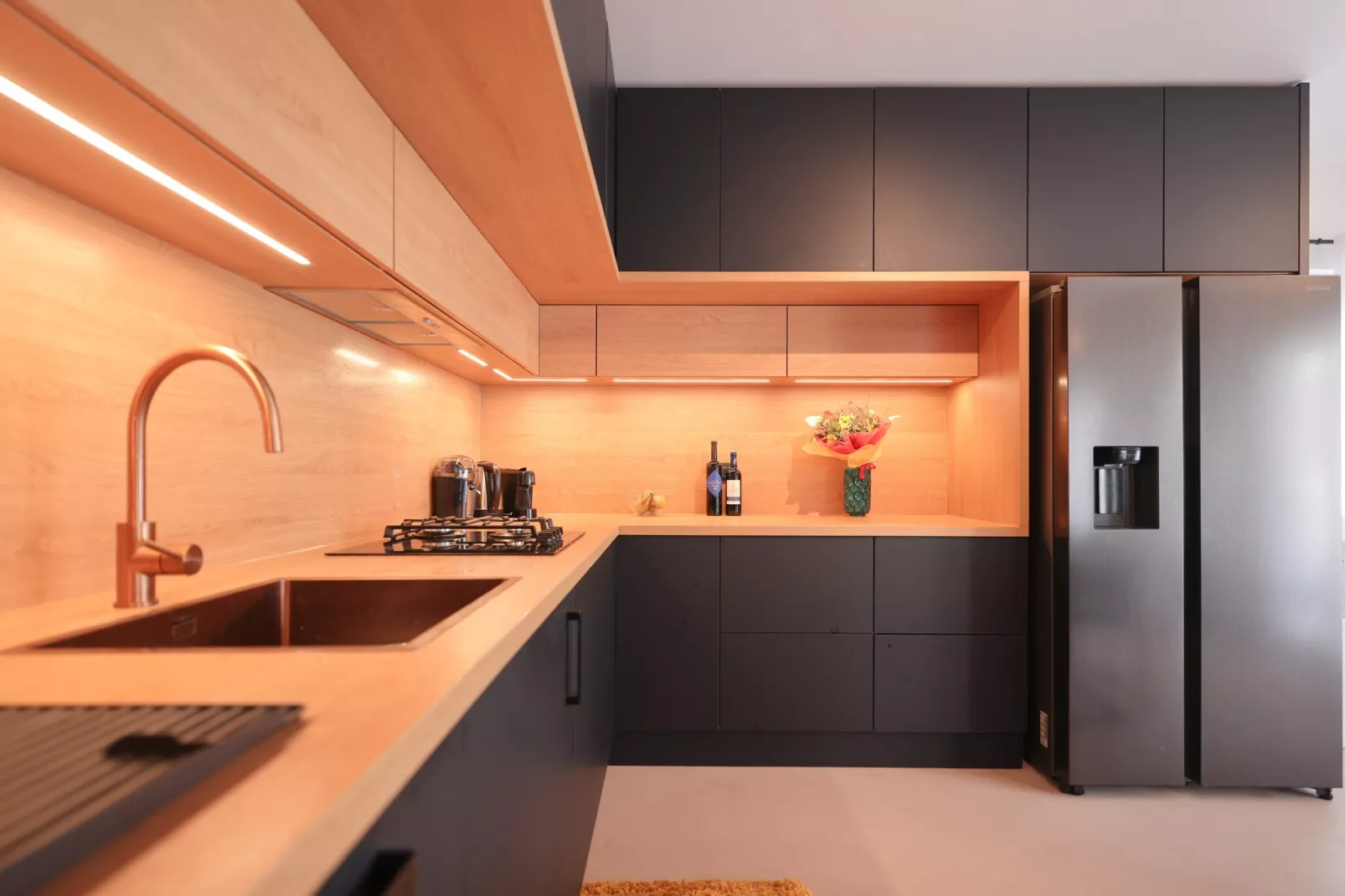 Villa Sokol with private pool-Keuken