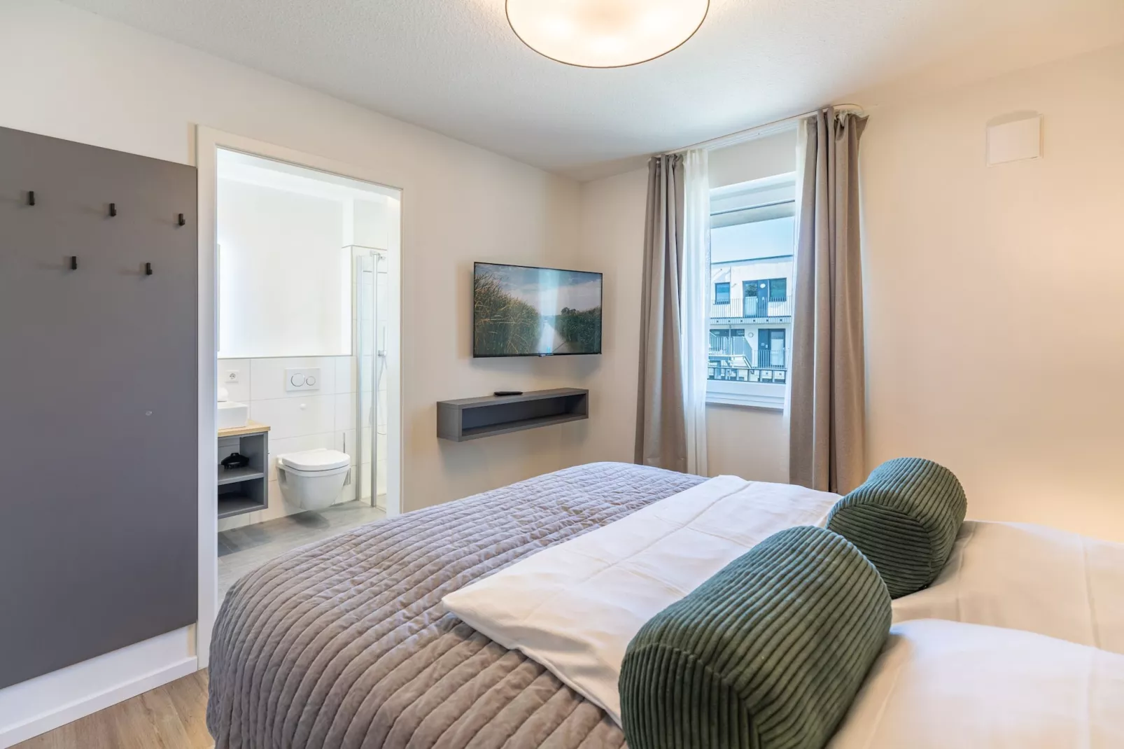 Sandbank de Luxe 7 auf Nordstrand-Slaapkamer