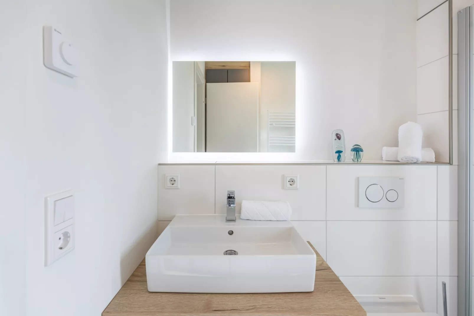 Hallighafen de Luxe auf Nordstrand-Badkamer