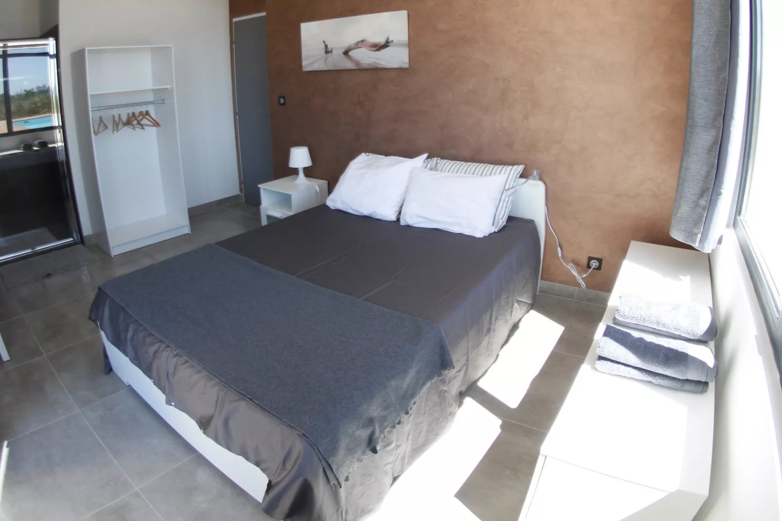 Villa moderne-Slaapkamer