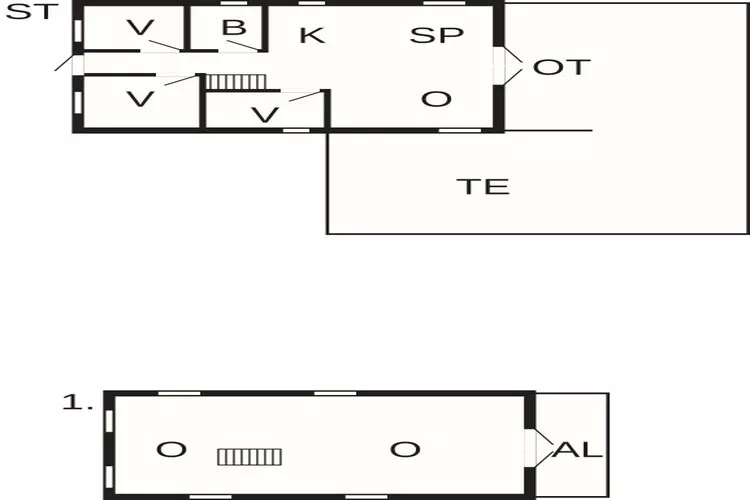 6 persoons vakantie huis in Thyholm-Plattegrond