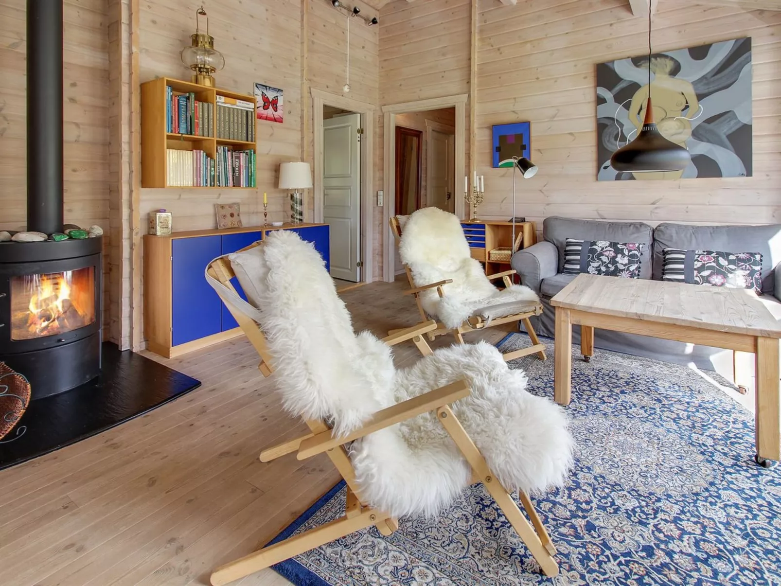 "Eia" - 500m from the sea-Binnen