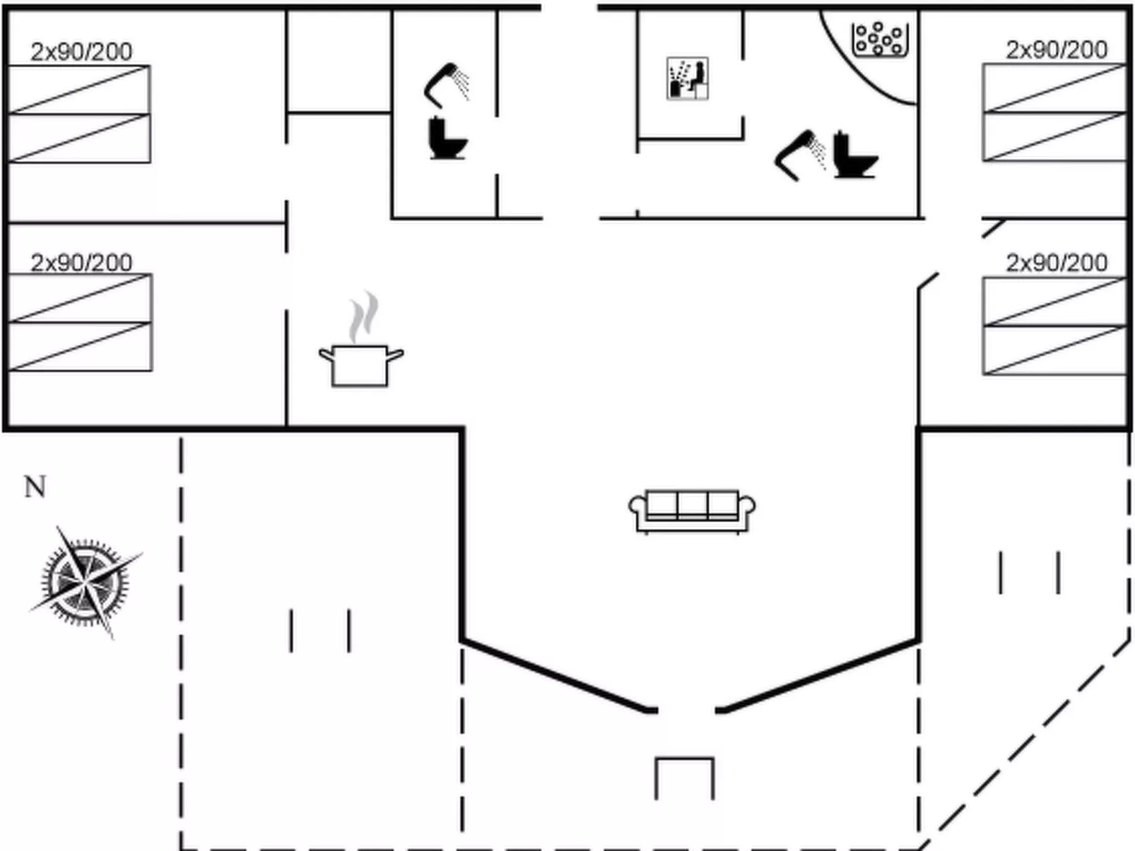 "Birthe" - 800m from the sea-Binnen