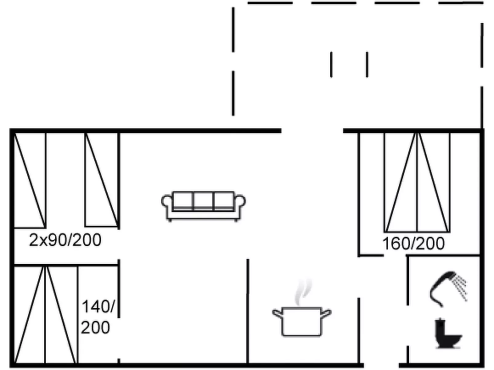 "Georg" - 300m from the sea-Binnen