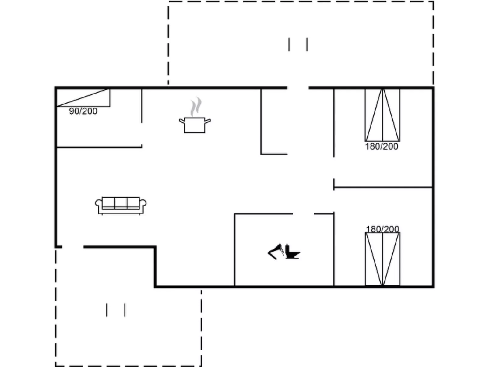"Fredegæst" - 700m from the sea-Binnen