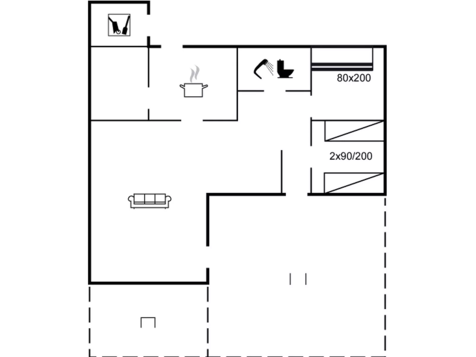 "Olin" - 600m from the sea-Binnen