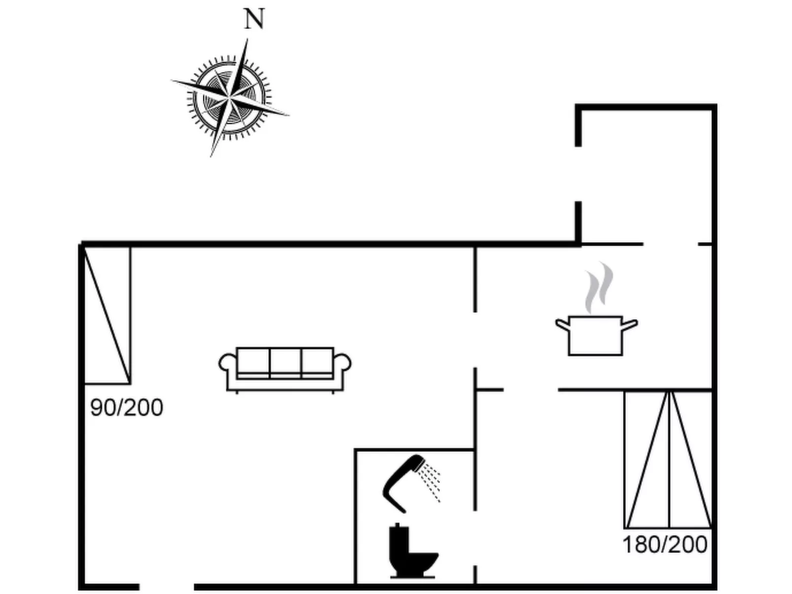 "Helny" - 300m from the sea-Binnen