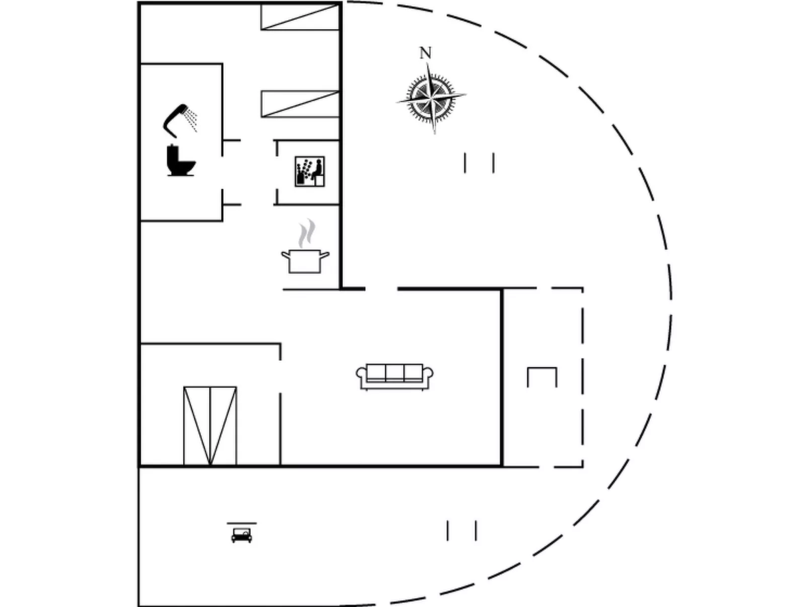 "Eilika" - 3.6km from the sea-Binnen