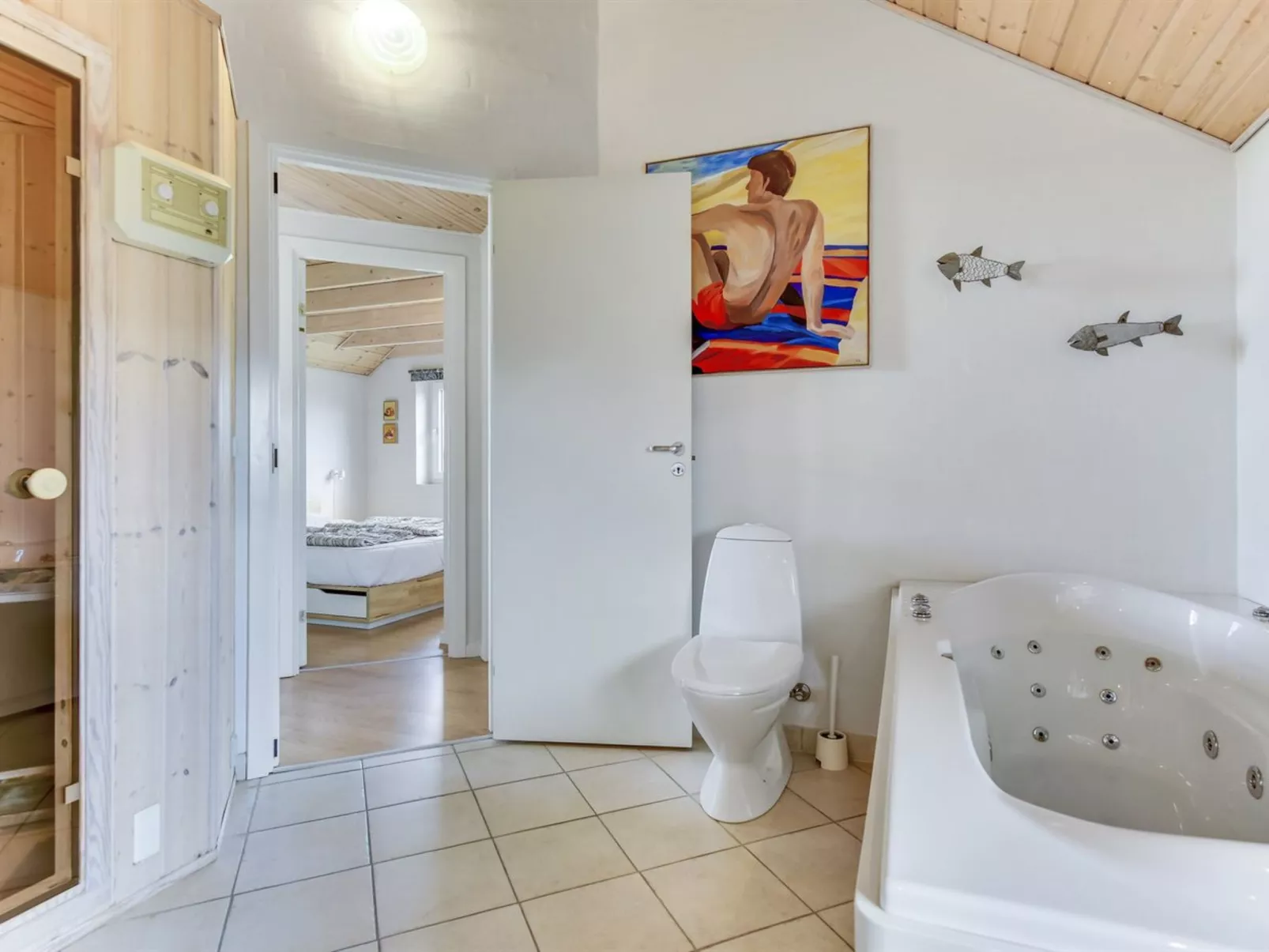 "Sigbritt" - 100m from the sea-Binnen