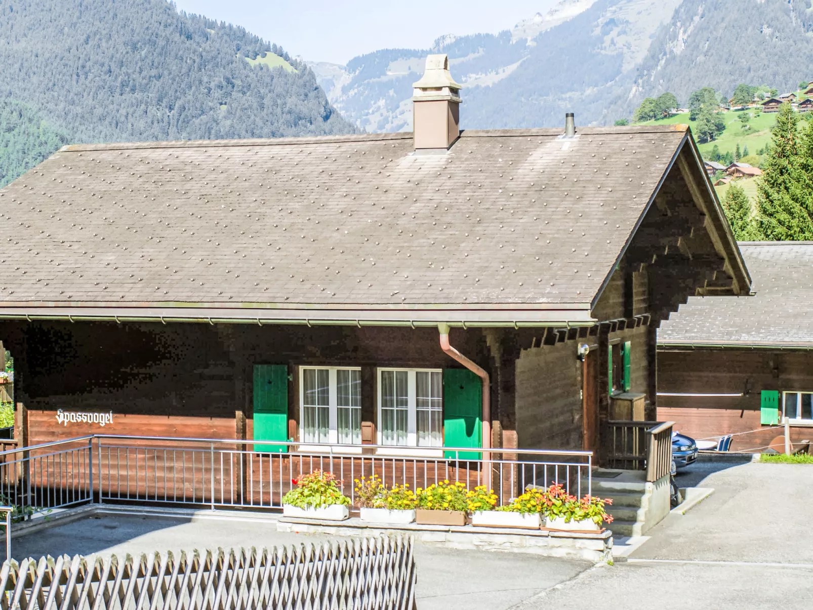 Chalet Spassvogel-Buiten