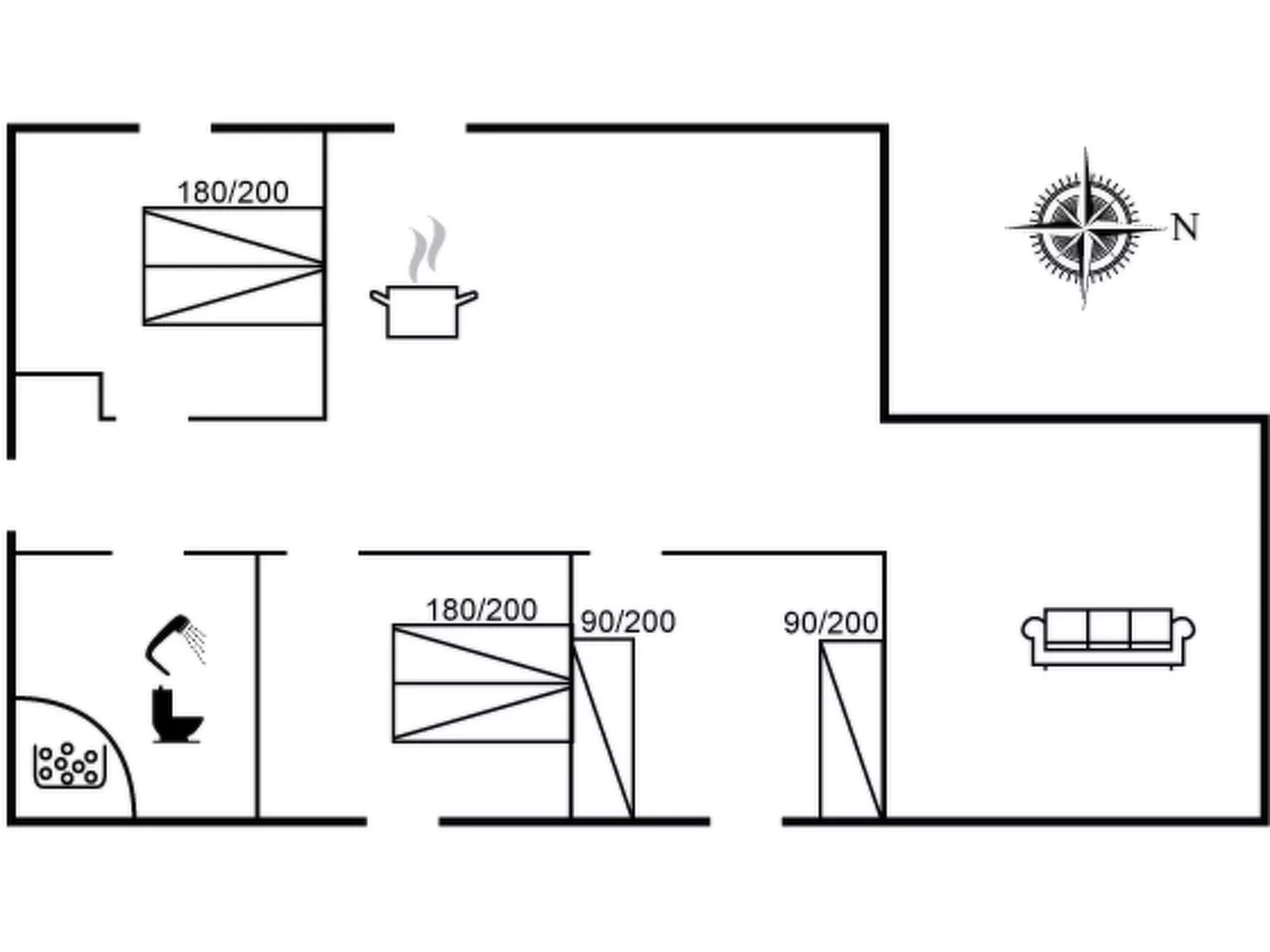 "Fritse" - 1.9km from the sea-Binnen