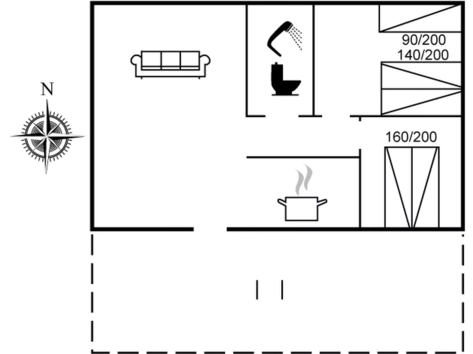 "Torhild" - 30km from the sea