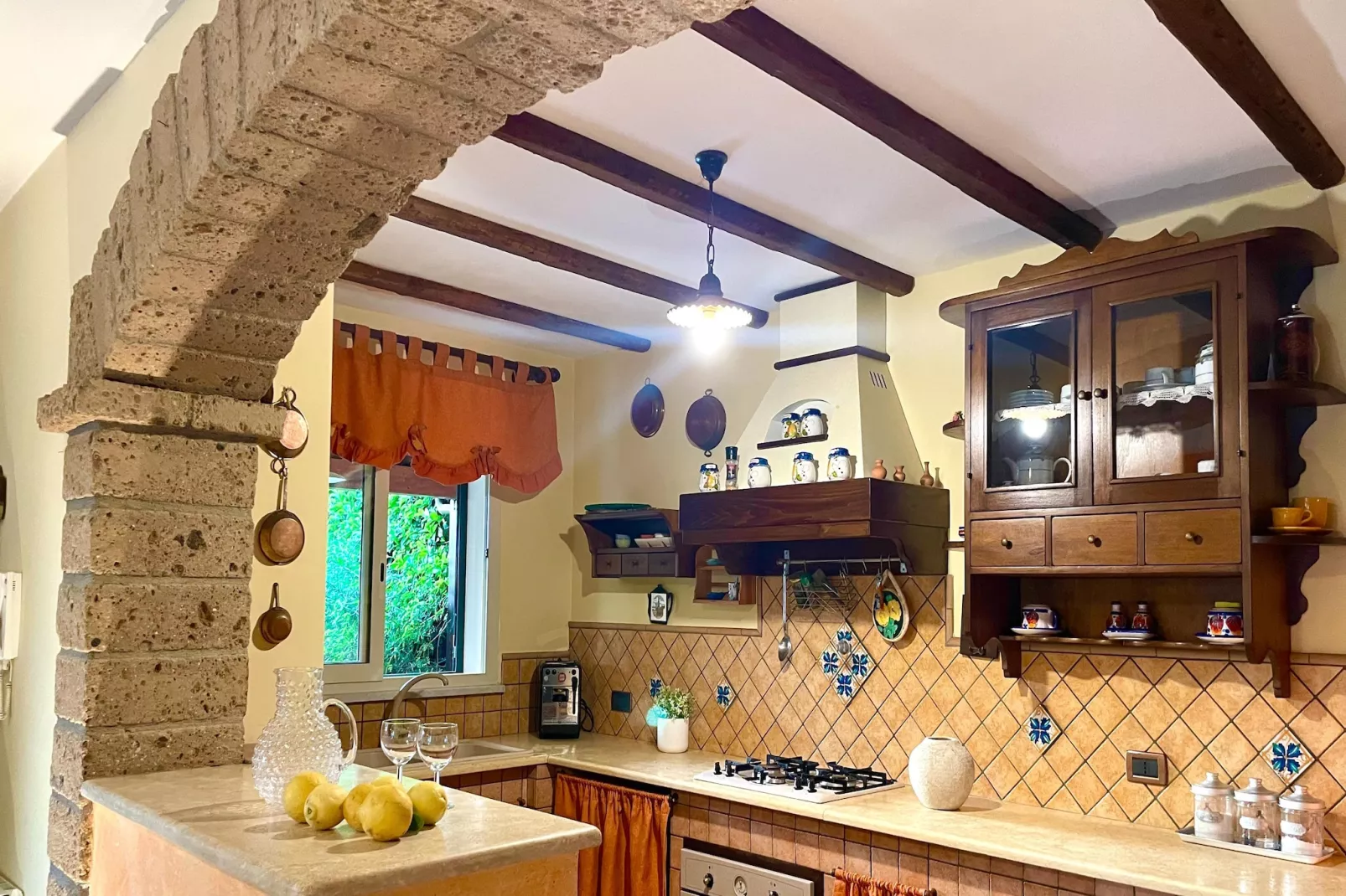 Villa Melograno-Keuken