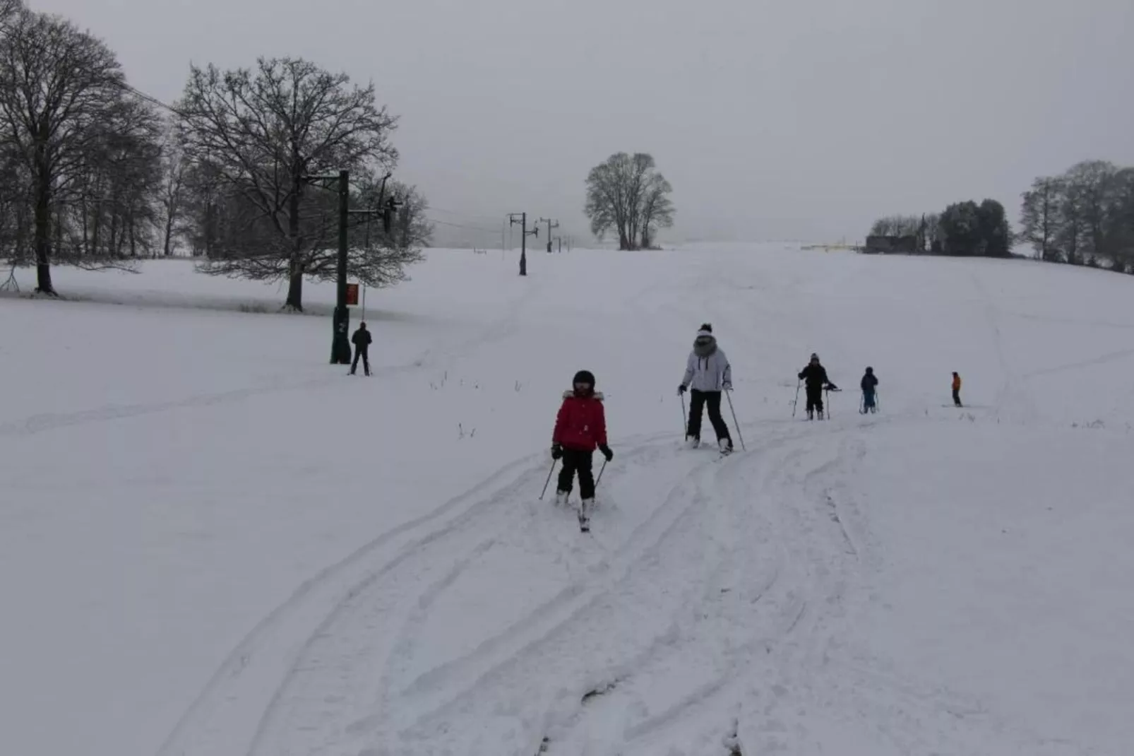 Val de Wanne-Gebied winter 5km