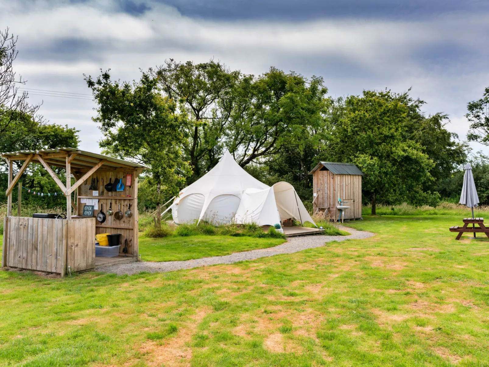 Oak Lotus Belle Tent-Buiten