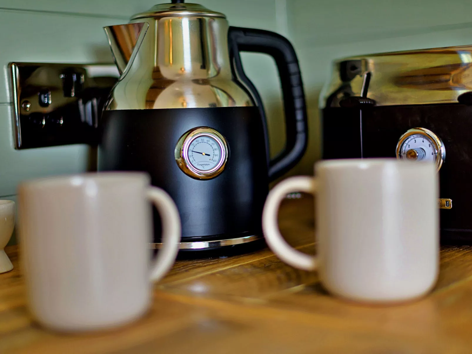 'Joan' Shepherds Hut-Binnen