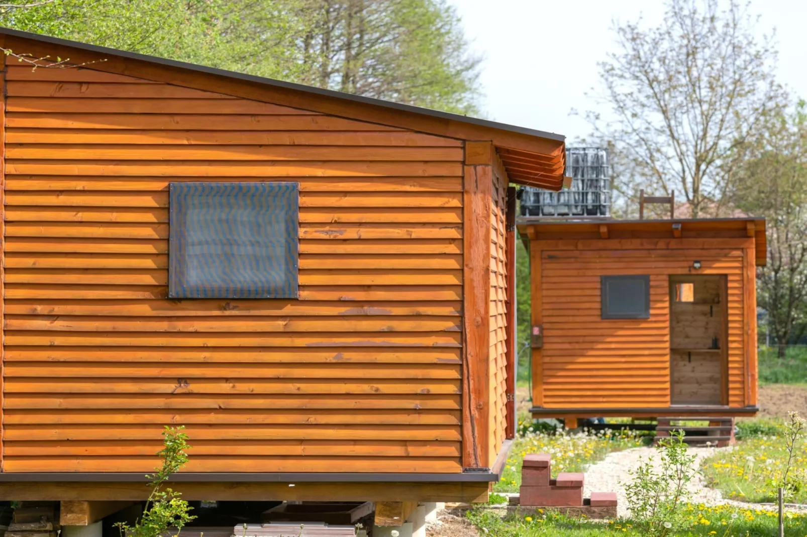 Robinzonski Kamp Hofman - Private Bungalow-Buitenlucht