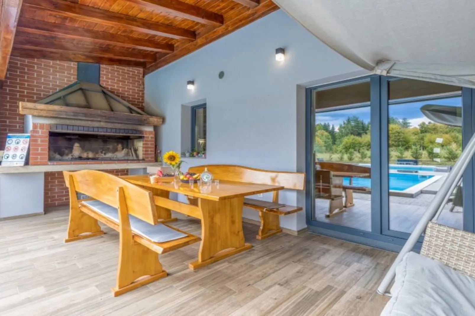 Four Bedroom Holiday House Mali Raj with Pool-Faciliteiten