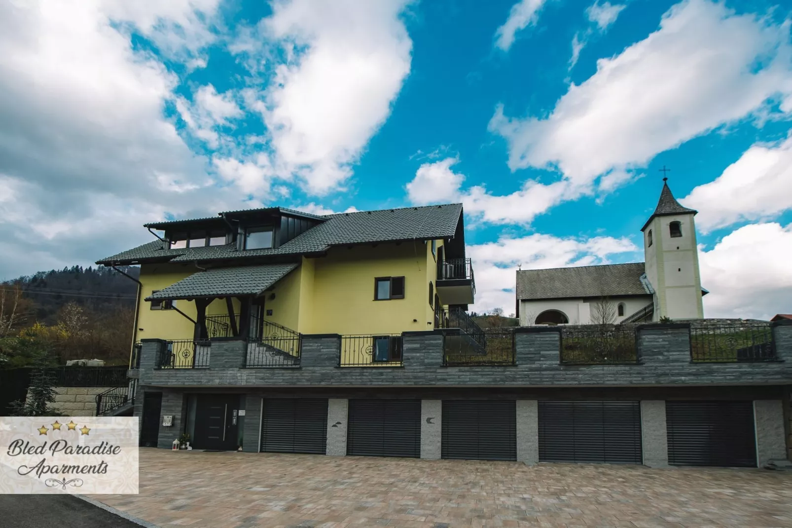 Bled Prestigious and Stylish Apartments - Standard Studio Apartment with Terrace (owner 2)-Buitenlucht