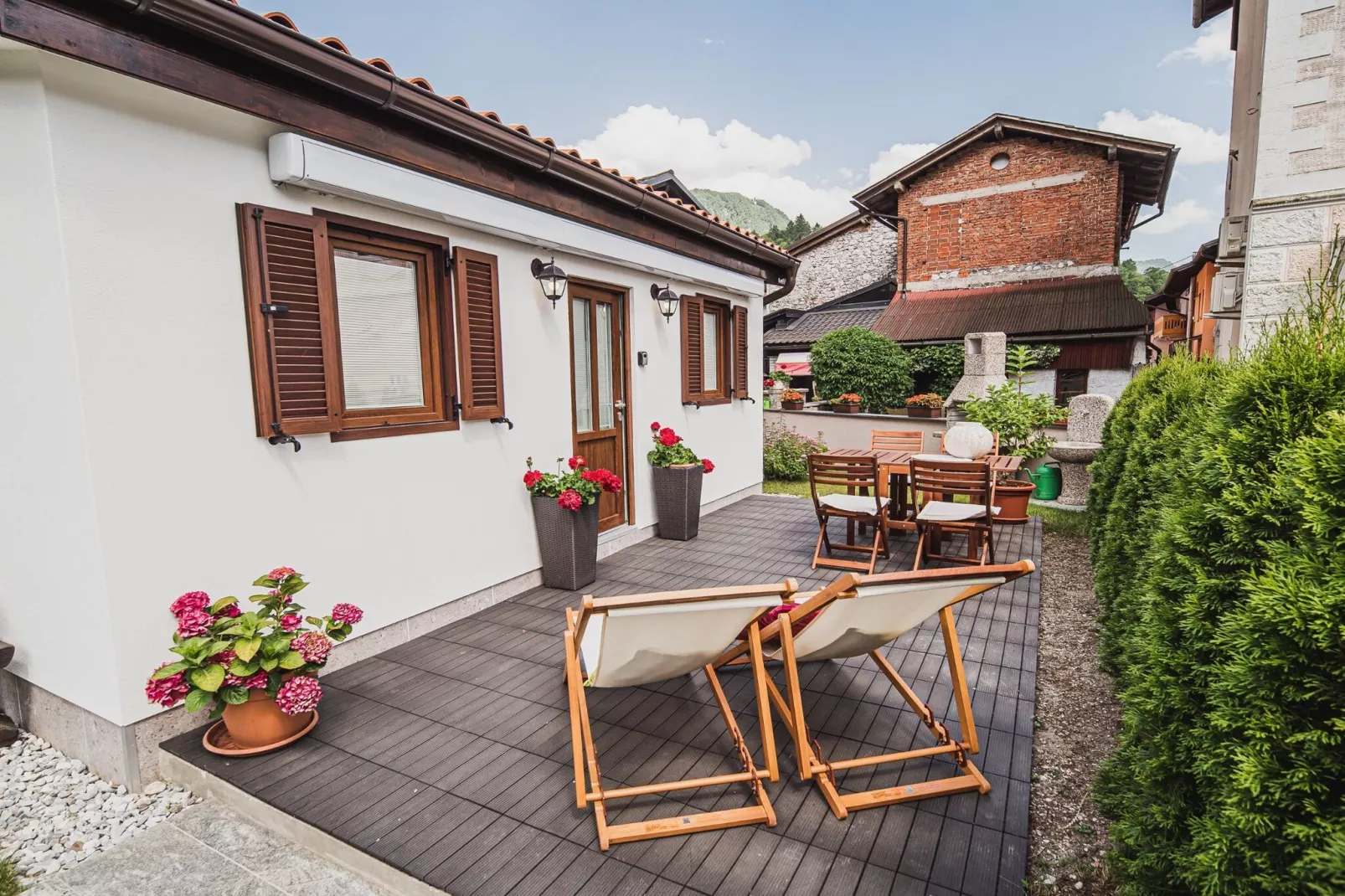 Enchanting Rural Apartment with Terrace - Studio Apartment with Terrace-Buitenlucht