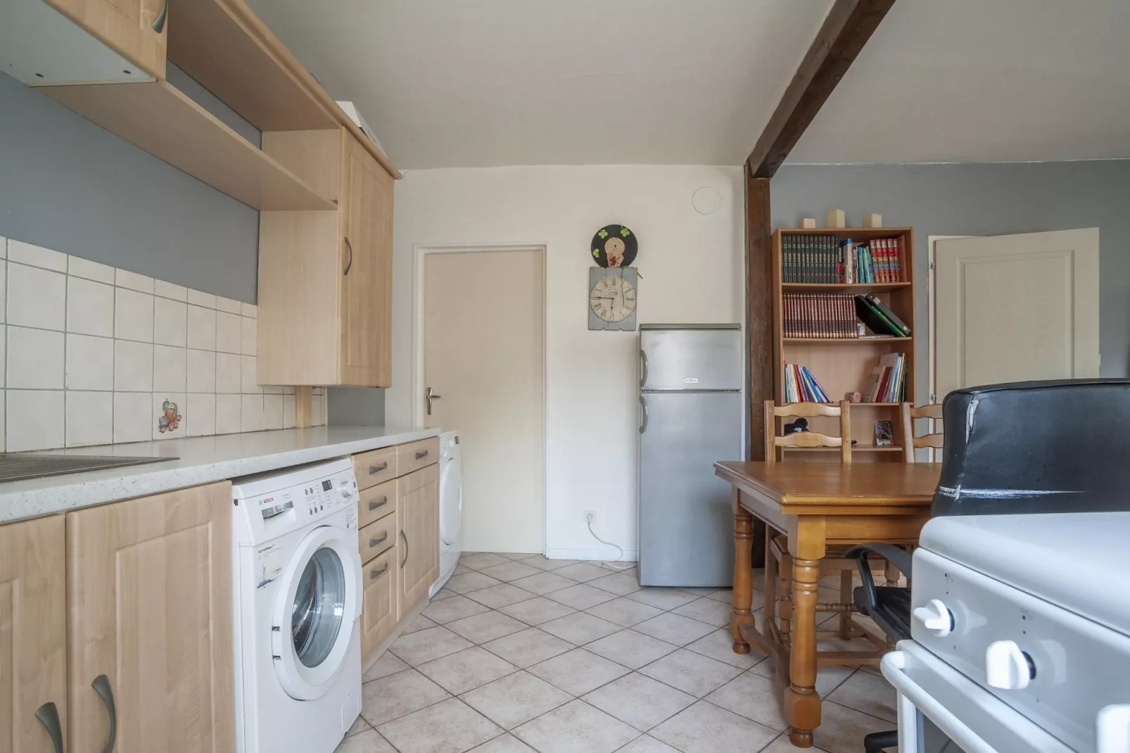 Fijn appartement in Belfort bij het centrum-Keuken