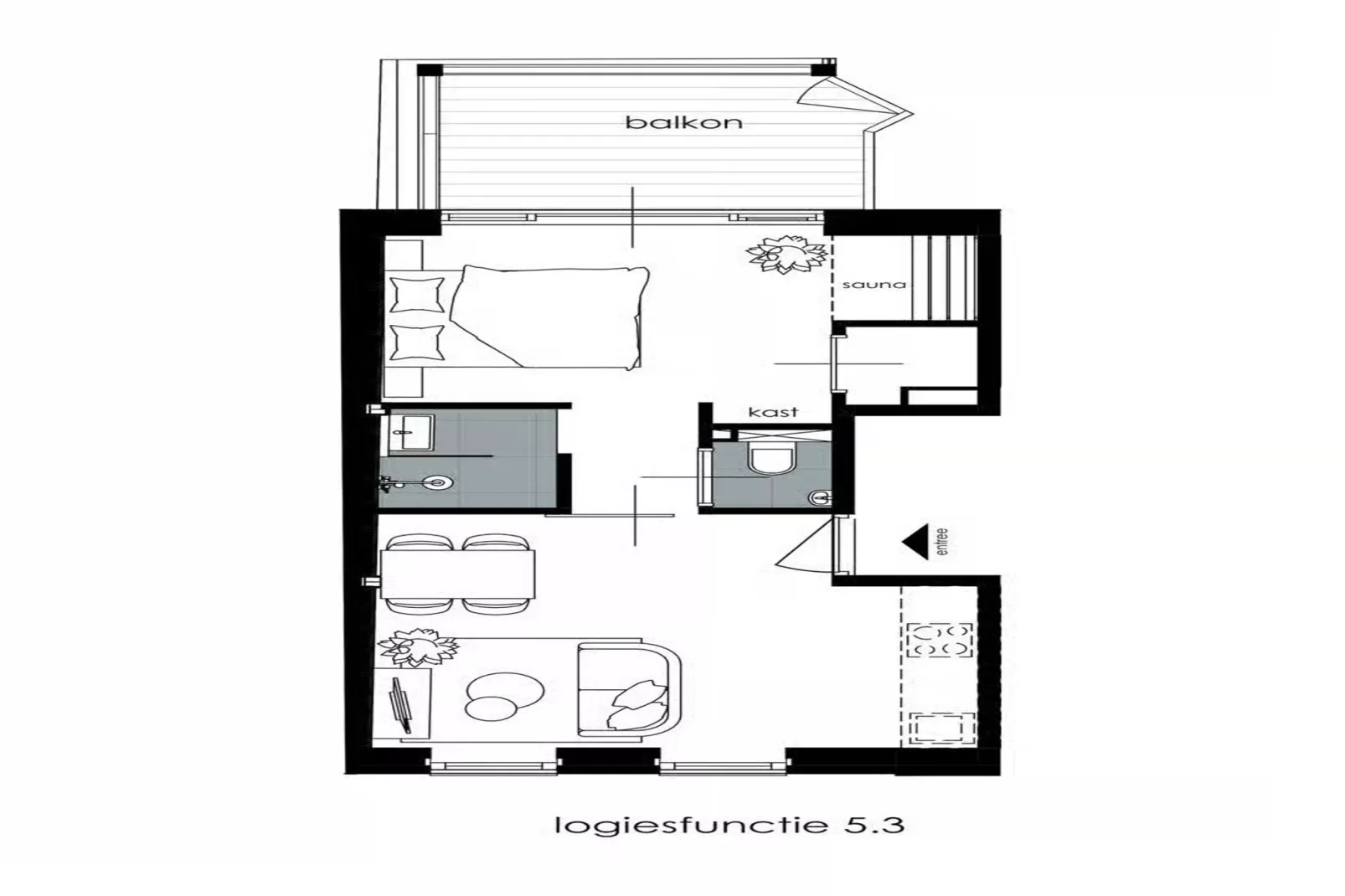 Plein 40 Lodge 12 - New - Plattegrond