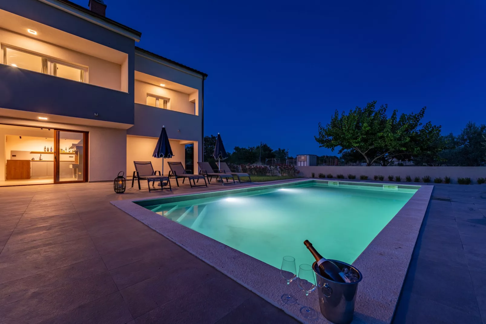 Villa Campi Dalmatia-Zwembad