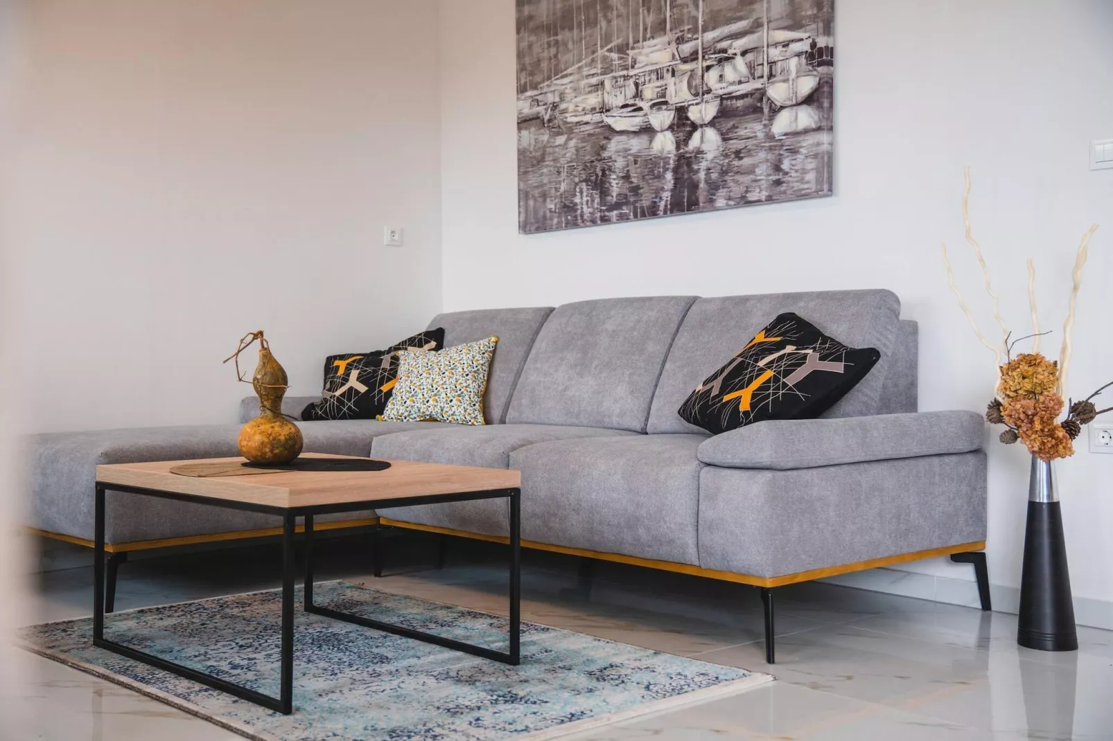 Beach house Festini-Woonkamer