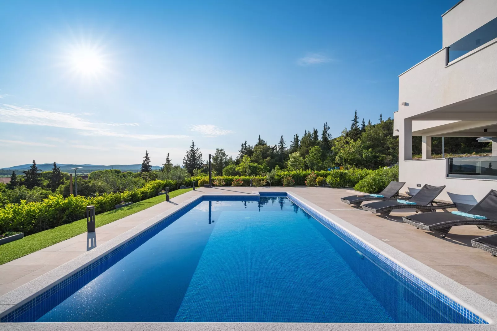 Luxury Villa Burra-Zwembad