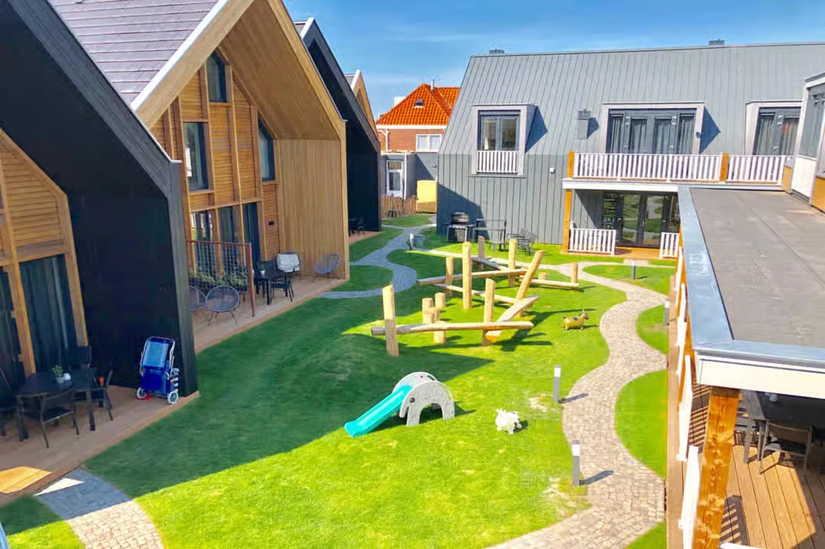 Plein 40 Lodge 25-Tuinen zomer