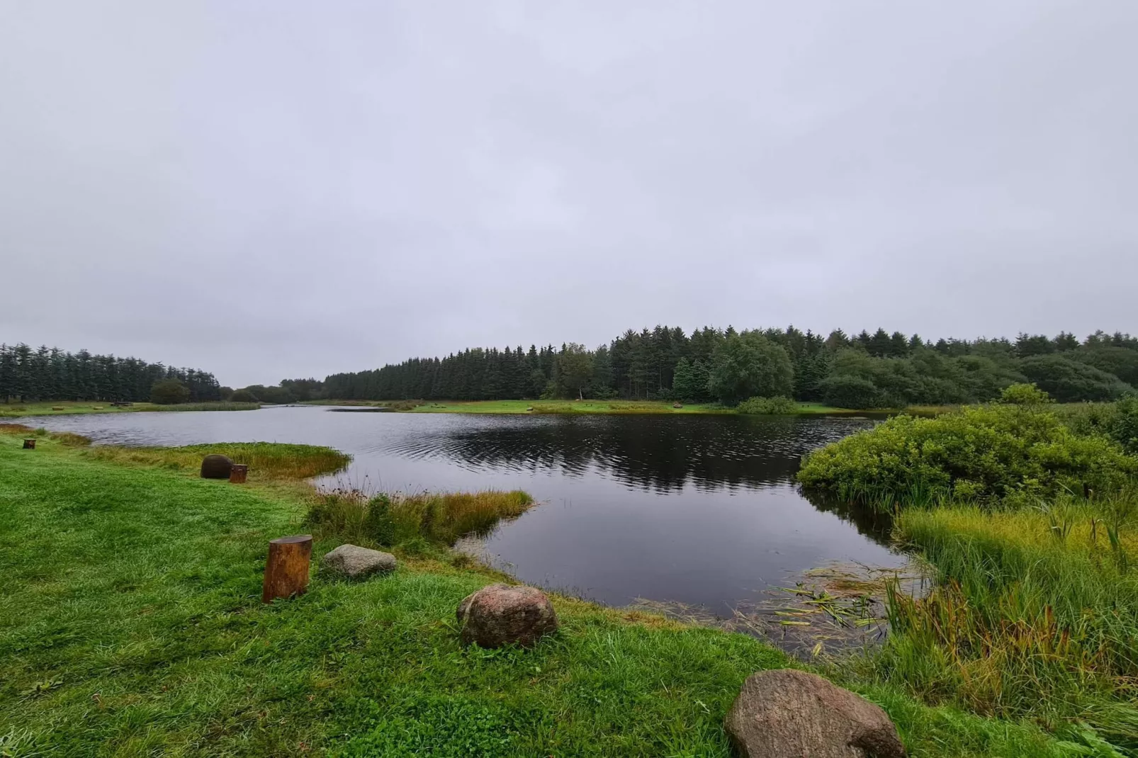 Lichte Cottage-oase in Silkeborg-By Traum-Waterzicht
