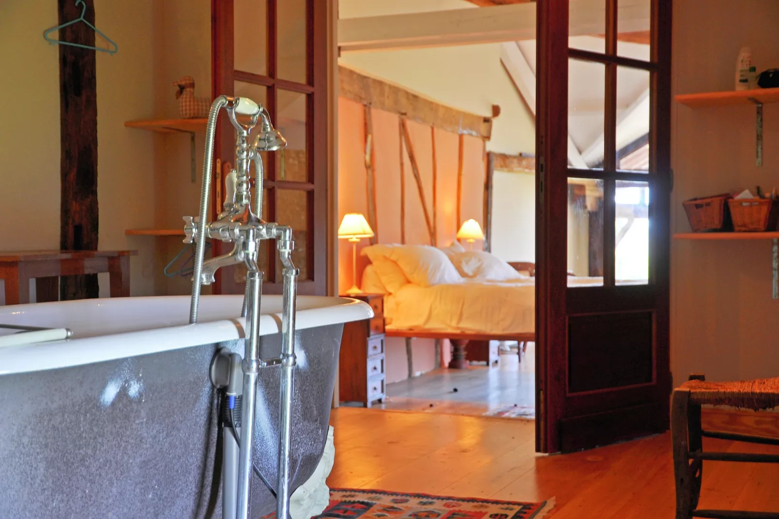 Villa Le Houga-Badkamer