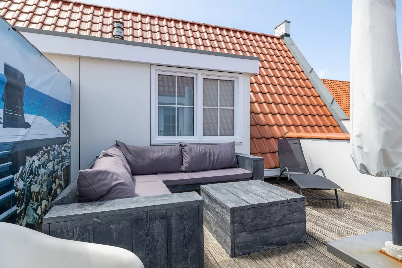 Appartement Kaapduinseweg 13 Dishoek 13D luxe 6p sauna-Terrasbalkon