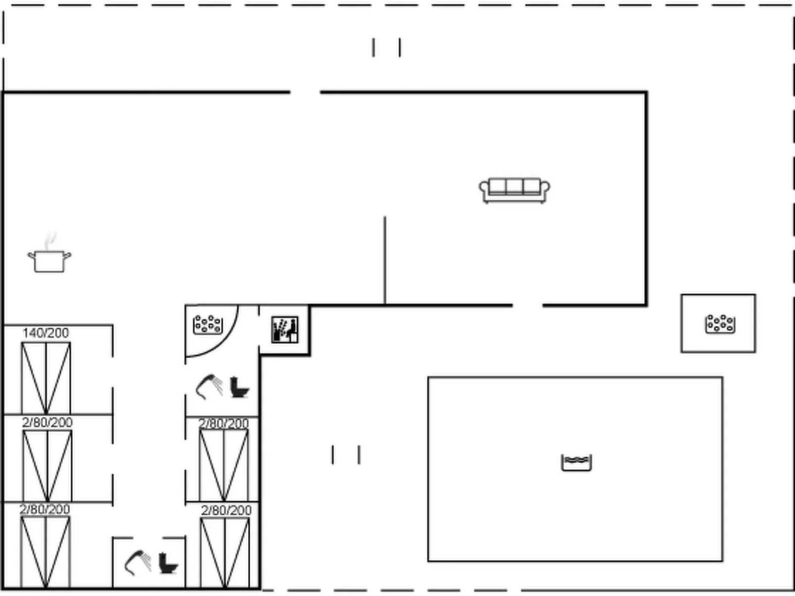"Svanborg" - 3.7km from the sea-Binnen